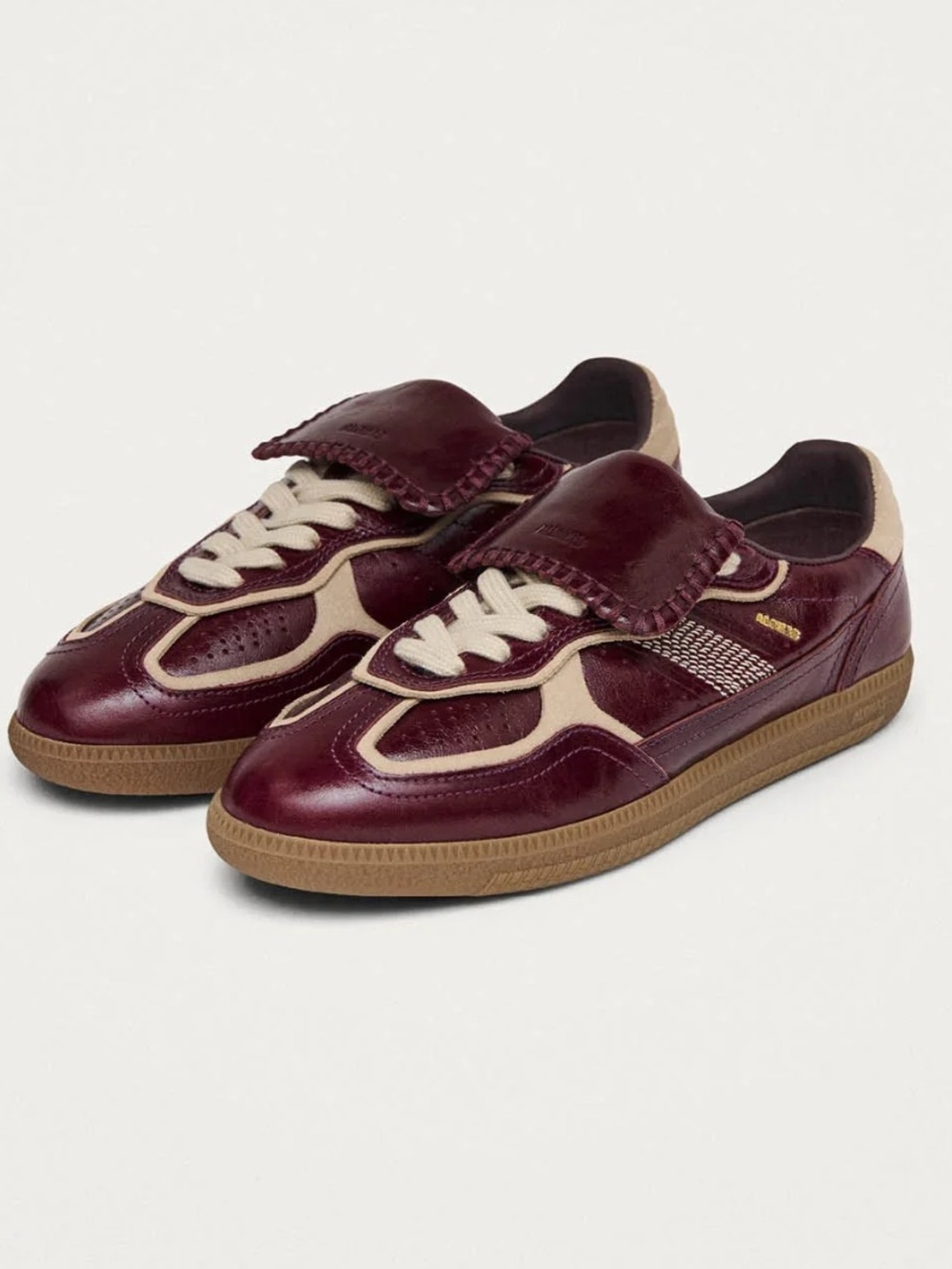 Alohas Tb.490 Onix burgundy leather sneakers